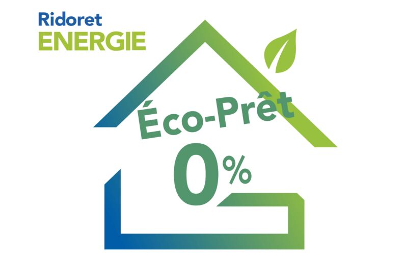 eco pret taux zero avec Ridoret énergie